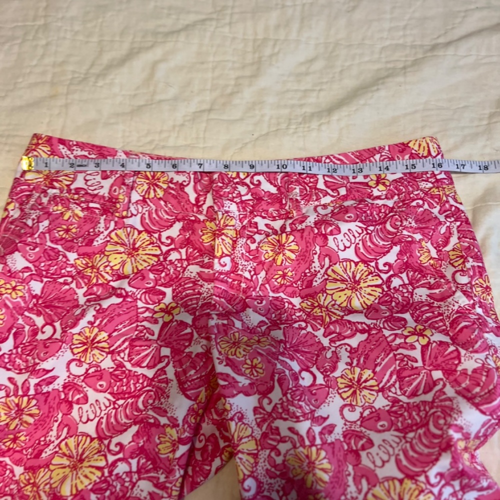 Lilly Pulitzer "Whitney" Pants (roll up) size 4 - Picture 4 of 14